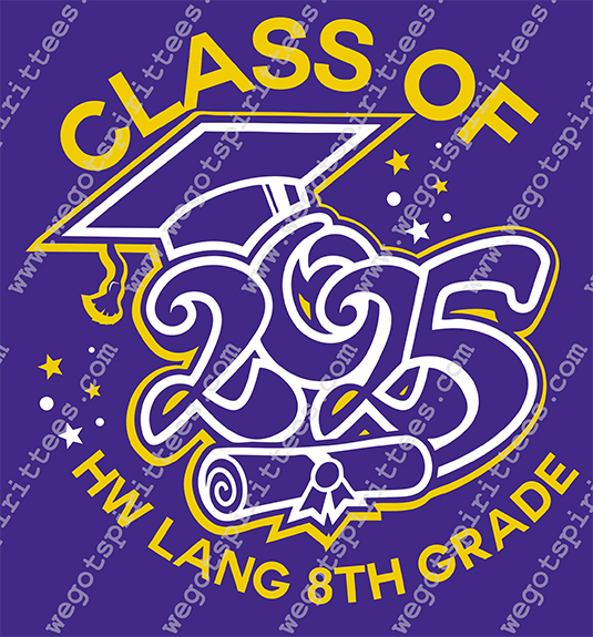 Middle & High School Spirit T Shirt 787