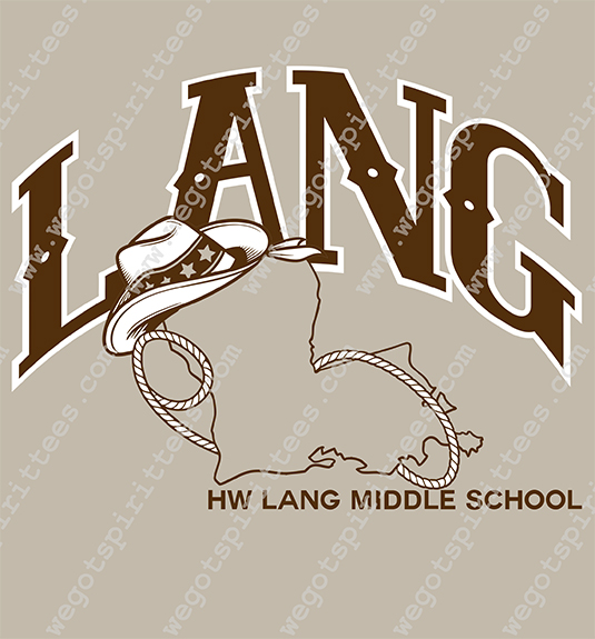 Middle & High School Spirit T Shirt 791