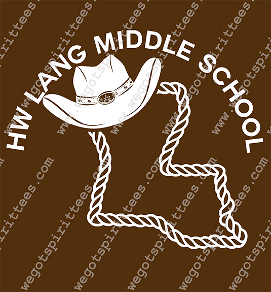 Custom t shirt fort worth Texas, Middle & High School Spirit T Shirt, Middle & High School Spirit T Shirt design, Middle & High School Spirit T Shirt idea, Middle & High School Tees, Secondary Tees, Texas, Middle & High School Spirit T Shirt 792, HW Lange Middle School, cowboy hat, hat