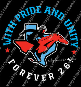 Senior T Shirt idea, Senior T Shirt, Senior T Shirt, Custom T Shirt fort worth texas, Texas, Senior T Shirt design, Senior Tees, Secondary Tees, Senior T Shirt 554, mustang, horse, cowboy, Skyline Raiders