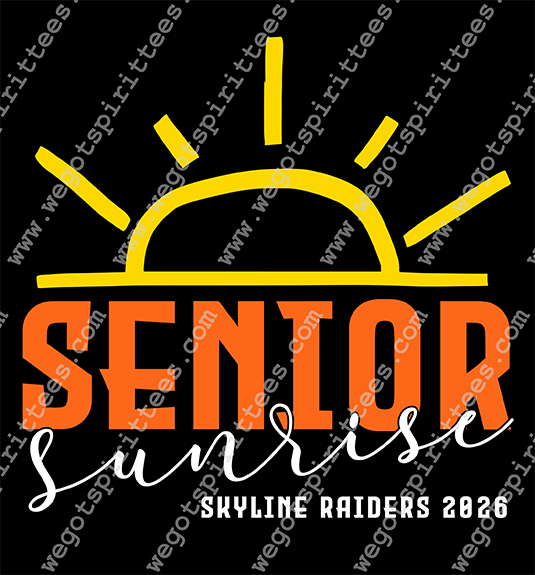 Senior T Shirt 555