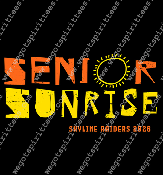 Senior T Shirt idea, Senior T Shirt, Senior T Shirt, Custom T Shirt fort worth texas, Texas, Senior T Shirt design, Senior Tees, Secondary Tees, Senior T Shirt 557, Skyline Raiders 2026
